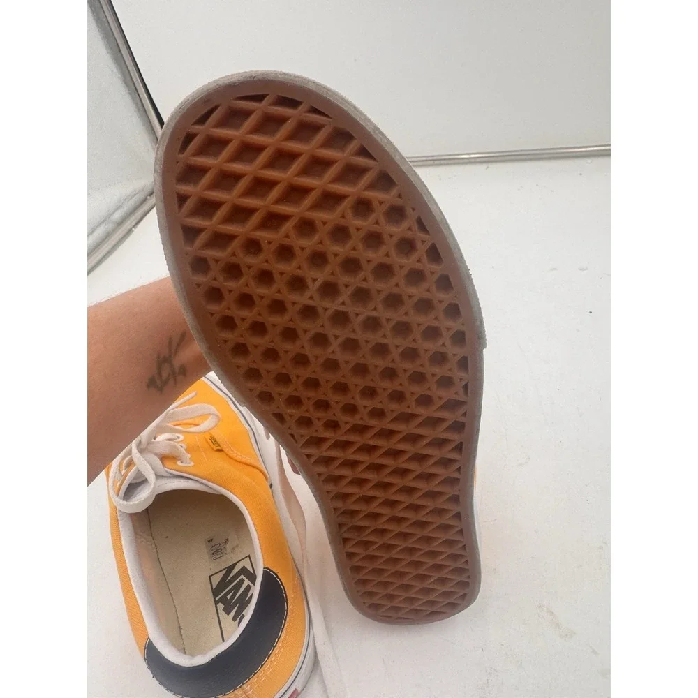 Size 7.5 Mens Size 9 Women‎ - VANS Authentic Orange Sneaker  Skater Rock Grunge